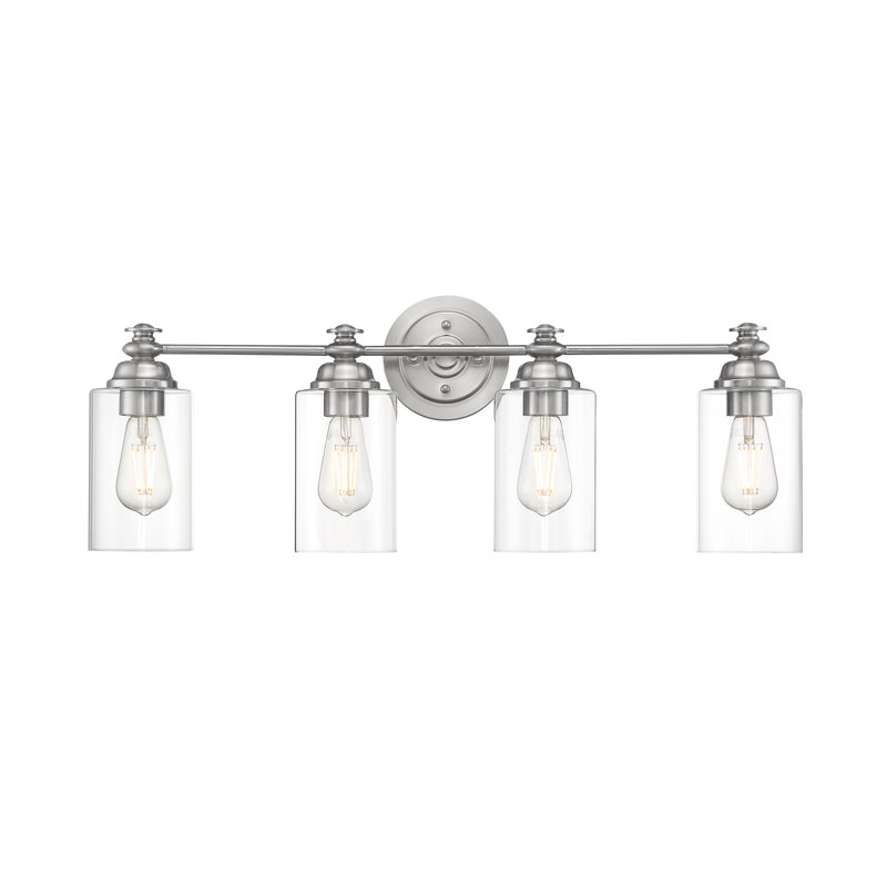 Uffington 4 - Light Vanity Light, Brushed Polished Nickel