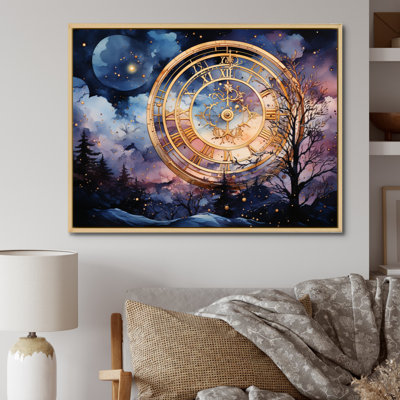Astrologie étoilée de l'oracle II, reproduction sur toile