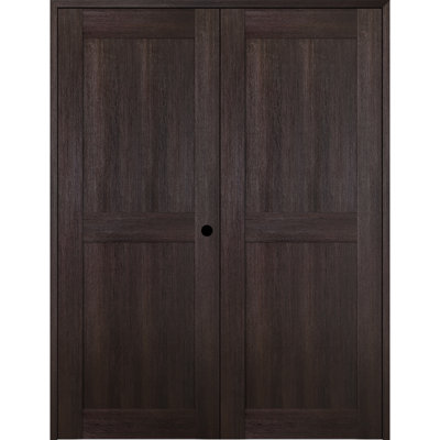 Avon 07 RN Solid Manufactured Wood Paneled Prefinished French Door