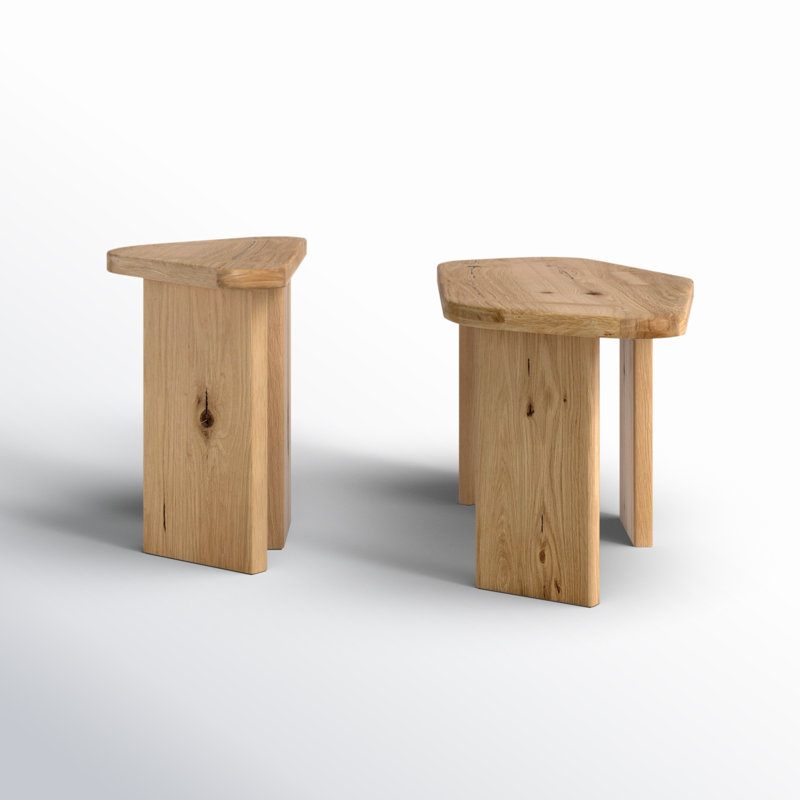 Elverta Solid Wood Nesting Coffee Table