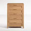5 Piece Bedroom Set with Wood Dressers & Nightstands-977036403