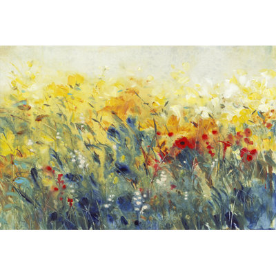 Flowers Sway I by Timothy O' Toole - 1 Piece Wrapped Canvas Painting