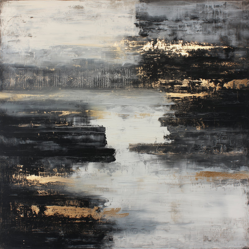 Twilight's Edge, 40" H x 40" W