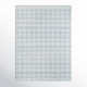 Lavande Plaid Wool Area Rug in Gray