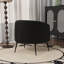 Chaise avec accoudoirs en chenille 29,9 po l 29,9 po Modern-291839114