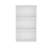 Wall Cabinet 36" H, 3 Shelves, White-1523260970