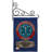Double Sided 18.5'' H x 13'' W Polyester Flag Set