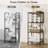 Bathroom Towel Rack Free Standing 3-Tier 4-Tier with U-shaped Dividers-723755715-723755713