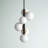 Shubert Alley 6 - Light Dimmable Sputnik Modern Linear Chandelier