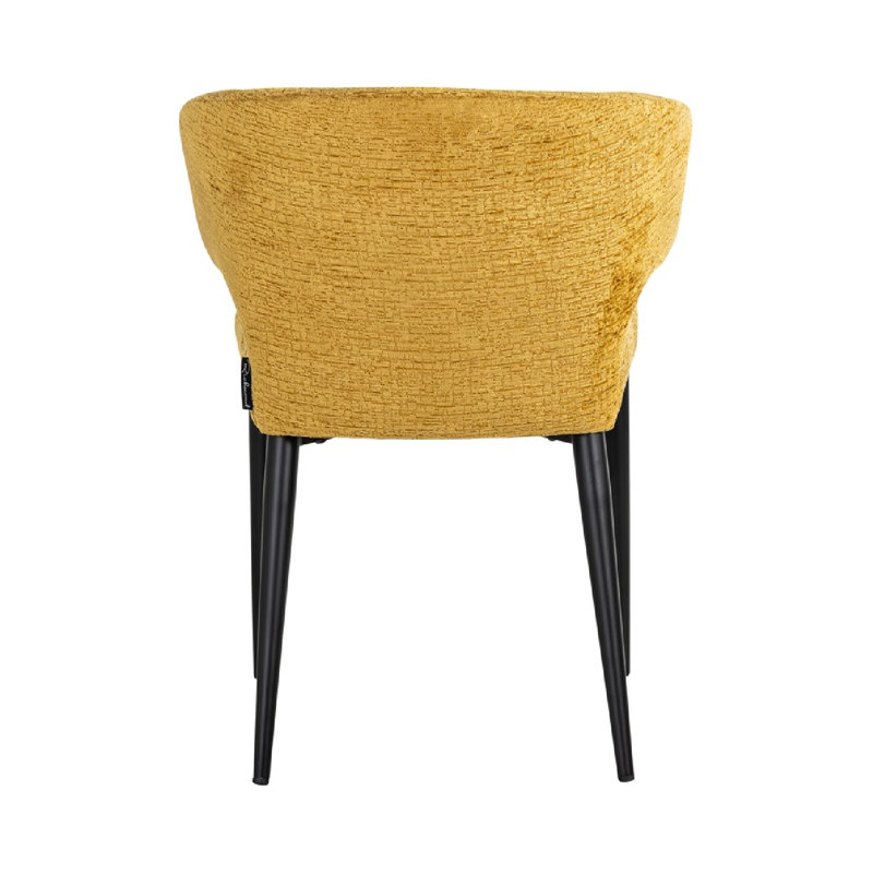 Taylor Upholstered Arm Chair, Yellow