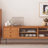 Simple s design sense retro solid wood TV cabinet-106238502