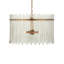 Electra 6 - Light Iron Chandelier