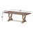 Chianti 90 " Extendable Rectangular Solid Wood Top with Solid Wood Base Dining Table-1118818307
