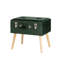 Tabouret de coiffeuse en bois massif Coleridge-841957945