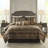 7 Piece Comforter Queen - Brown/Gold , Delicate Stitching Valuable Motifs