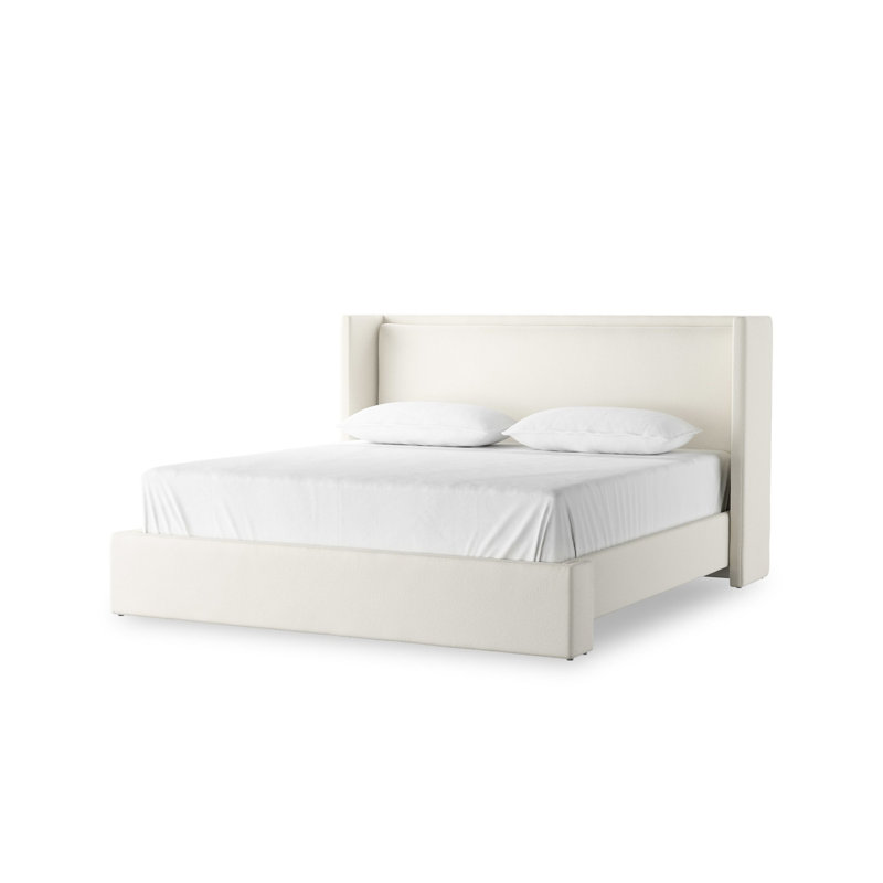 SOPHIA 1 Upholstered Wingback Bed, King