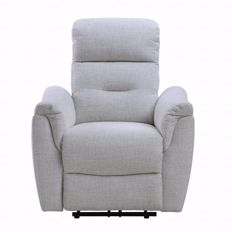 Chenille Fabric Upholstered With Power Motion Function With Recliner Function With Usb Charger Charger Port