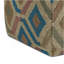 Johanna - Pouf carré - Multicolore - Tissu-120220120