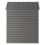 Remise de rangement en acier Select, 8 x 6, gris anthracite-67124376