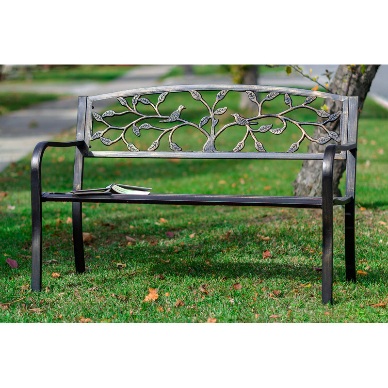  Calliope Tree Metal Garden Bench