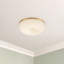 Jada 12-in Gold dimmable LED Flush Mount-1441087404