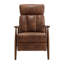 Comfy Recliner Lounge - Thick Padding & Relaxing Design Adjustable Reclining Arm Chair Kind Foam Filled Cushion