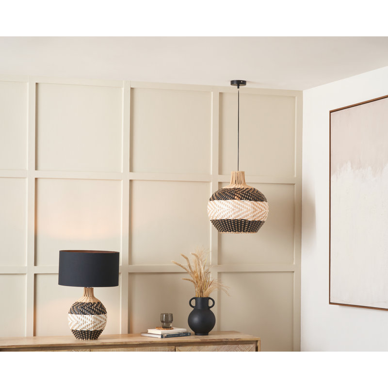 Faolan Wicker/Rattan Table Lamp