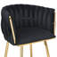 Tabouret de comptoir avec structure en métal 25,6 po Kristyn-671595767
