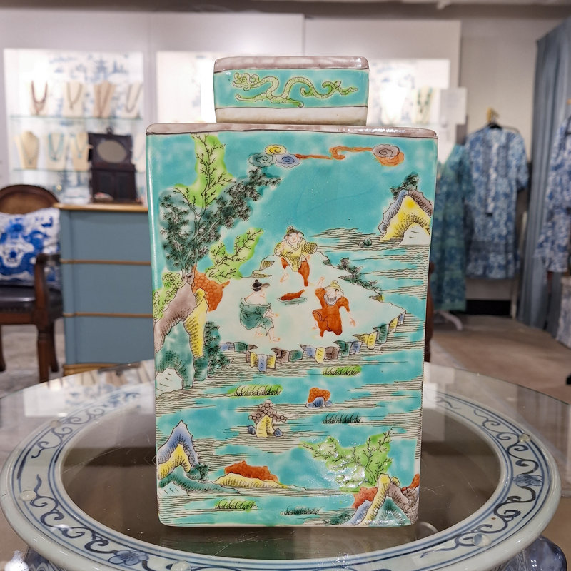 Handmade Porcelain Tea Jar
