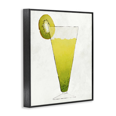 «Summer Cocktail Kiwi Slice», estampe numérique, conception par Lorenzo Collective