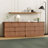 Stanton 47.2" W 7-Drawer Double Dresser with Waveform Fluted Panels-797886615