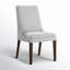 Chaise d'appoint rembourrée Niara-1906730315