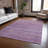 Machine Washable Indoor/Outdoor Oden ACN2155 Striped Rug-1225672216