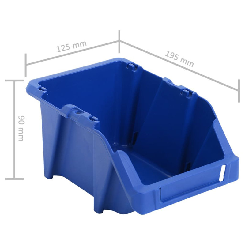 Symple Stuff Plastic Storage Tub & Tote