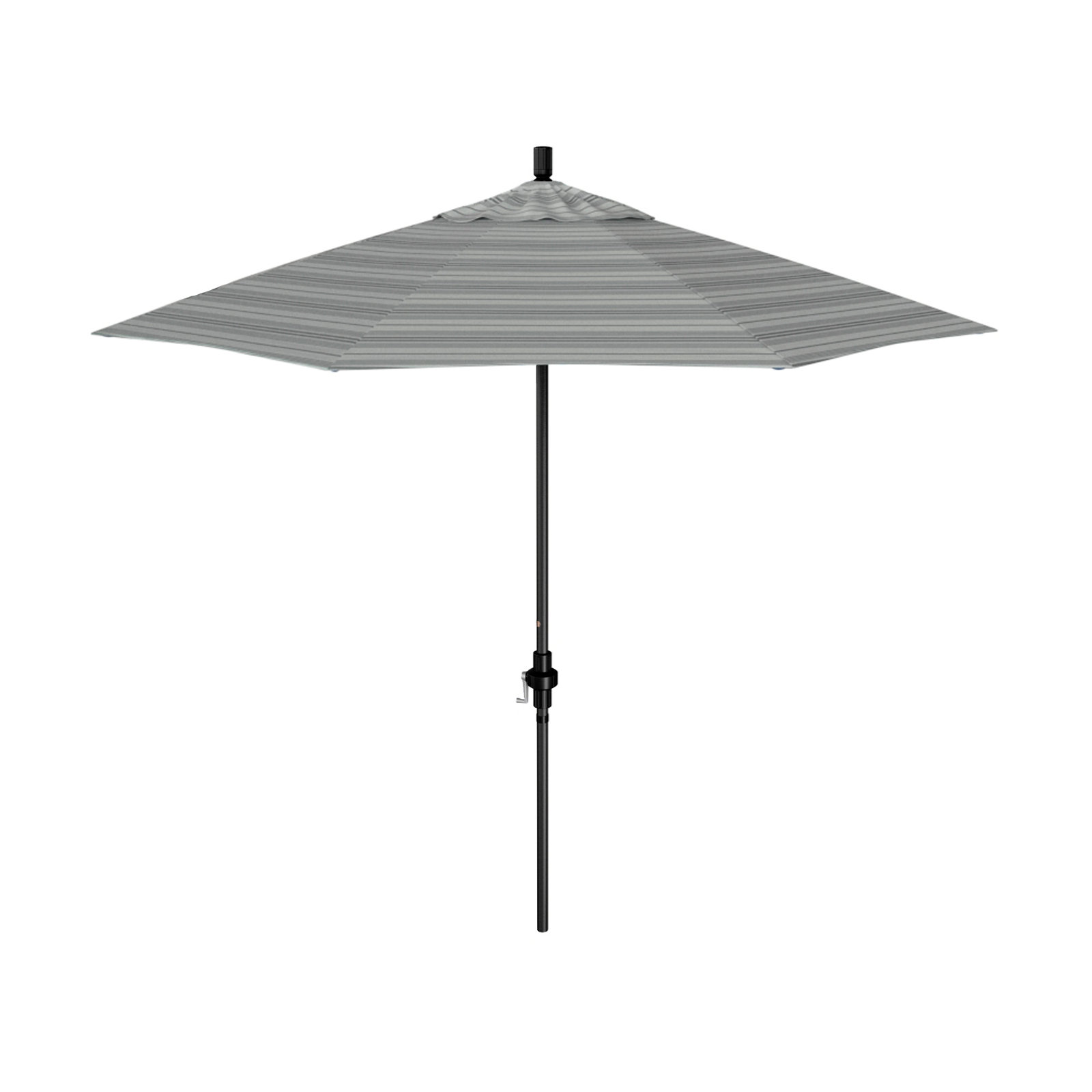 Santana 108'' Outdoor Umbrella, Welfleet Steel Outdura®, Black