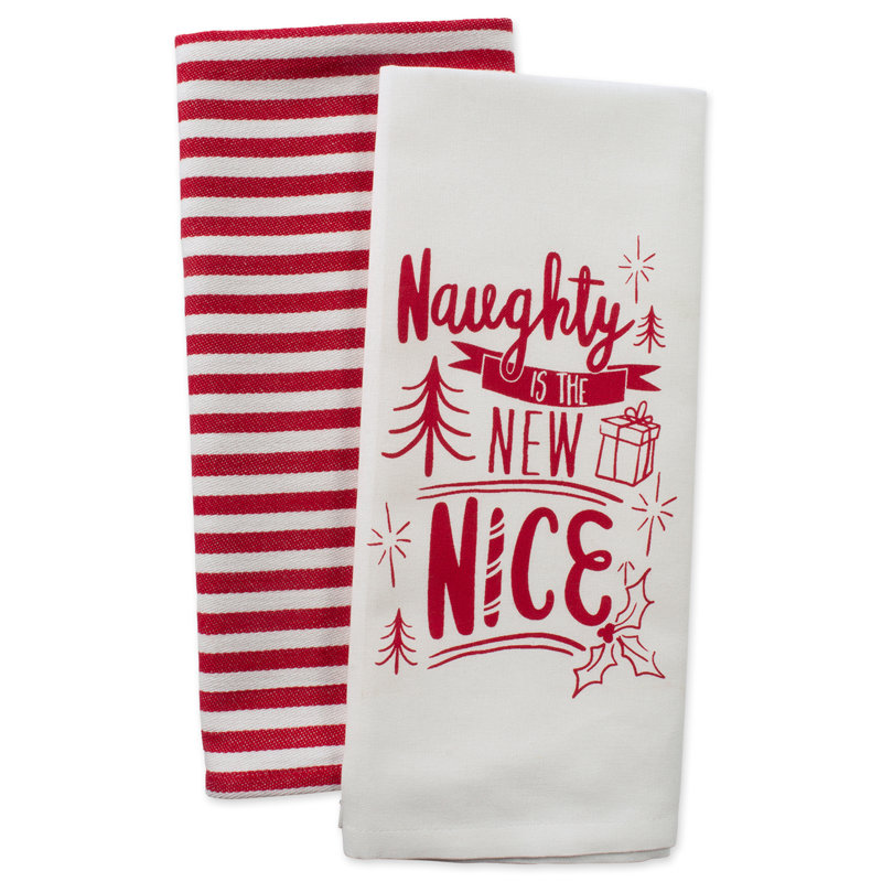 Edge Cotton Stripe Dish Cloth Kitchen Towel