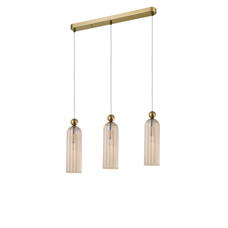 Winthrope 3 - Light Pendant, Amber