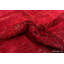 Tapis marocain rouge rétro