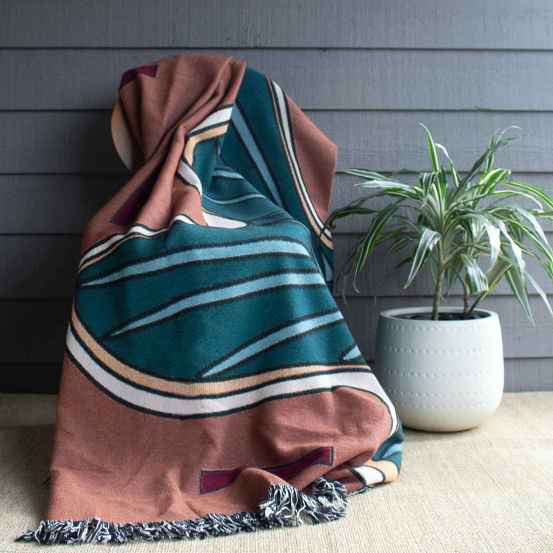 Wild Mushroom Throw