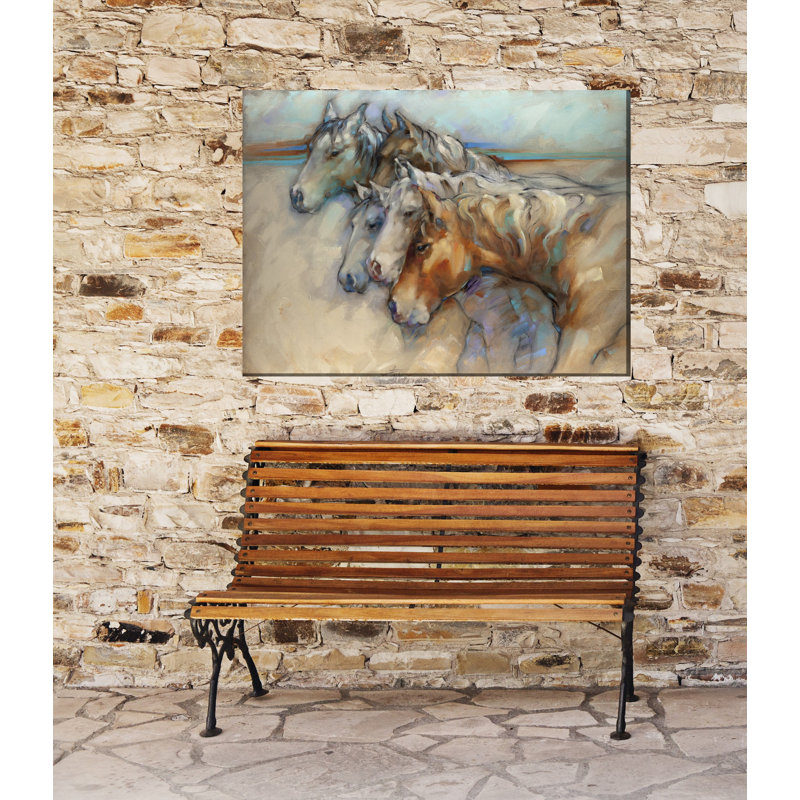 Art sur toile, "Companions"