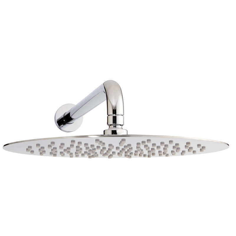 Pomme de douche ronde Super Rain, Nickel poli