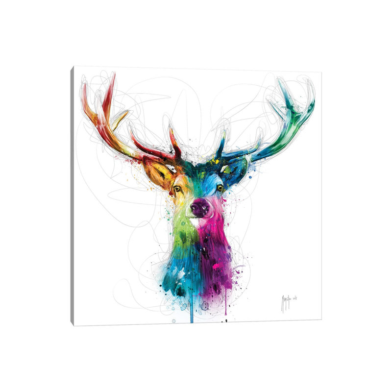 Free And Wild by Patrice Murciano - Wrapped Canvas Print, 93.98 cm H x 93.98 cm W x 1.91 cm D