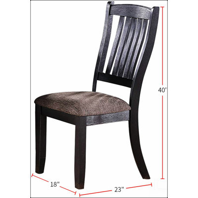 7pc Set Dark Coffee Rubberwood Dining Table with Shelf and 6 Side Chairs