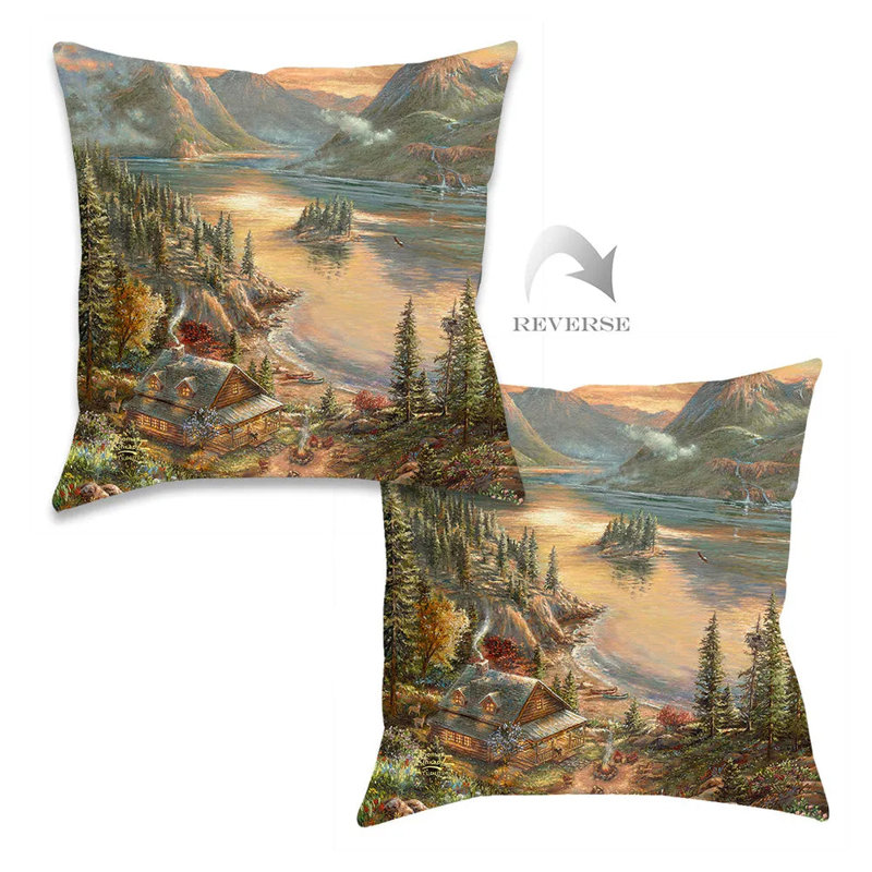 Coussin décoratif Thomas Kinkade
