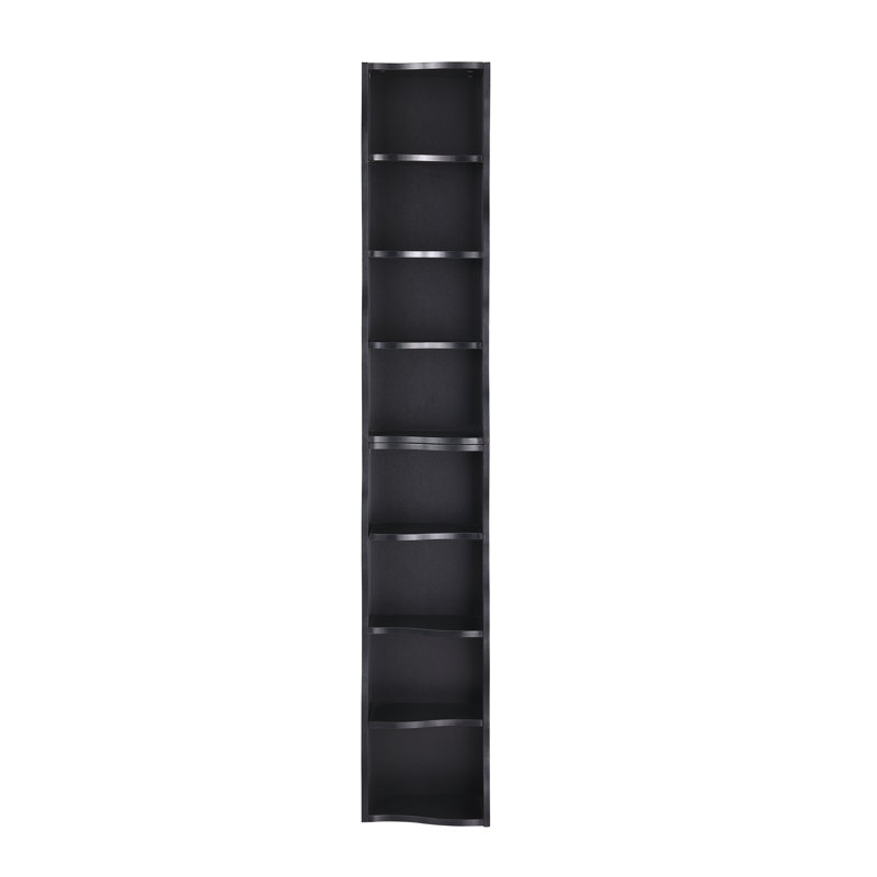 La bibliothèque réglable à 8 couches avec une bordure ondulée, qui est plus agréable esthétiquement, convient aux bibliothèques hautes et étroites, aux présentoirs et aux bibliothèques multifonctionnelles dans les bureaux à domicile
