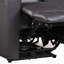 Fauteuil inclinable en cuir fleur brun 33 po BEIMO Power Motion pour une détente décontractée dans votre salon