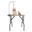Morrilton 76cm H x 81cm W x 46cm D Metal Adjustable and Foldable Folding Grooming Table