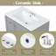 Meuble-lavabo 30 po avec lavabo, une porte avec tablette et trois tiroirs-112446956