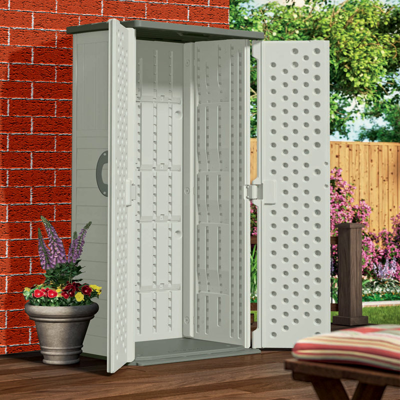 Resin Single Storage Cabinet ( 183cm H x 83cm W x 65cm D)