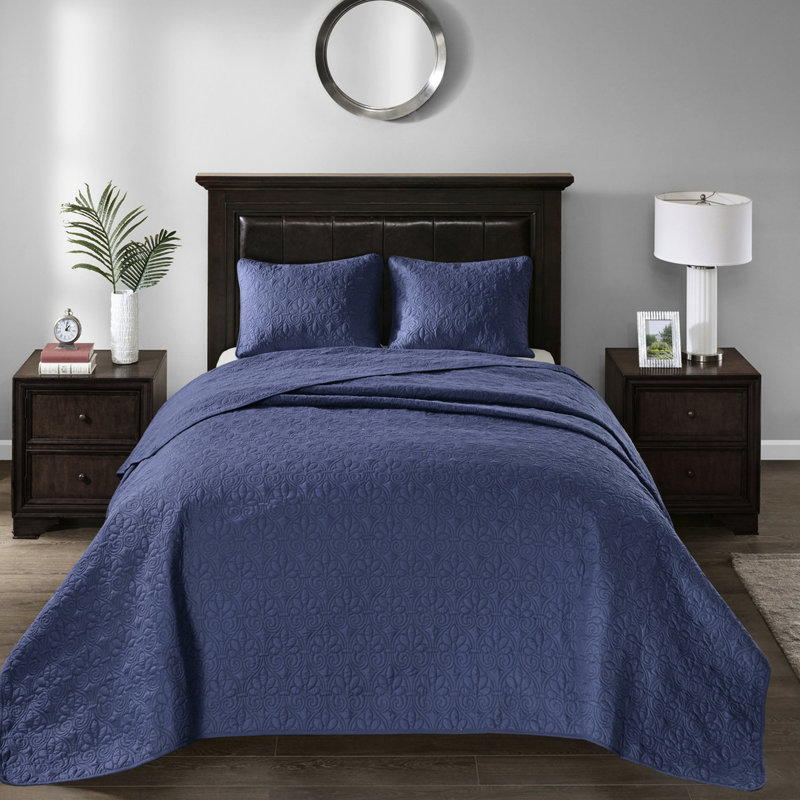 Courtepointe réversible kaki pour très grand / très grand lit - Tendance et élégante literie en coton prélavé Matelassé 2 taies décoratives Lavable à la machine confortable avec 3 pièces faciles à laver